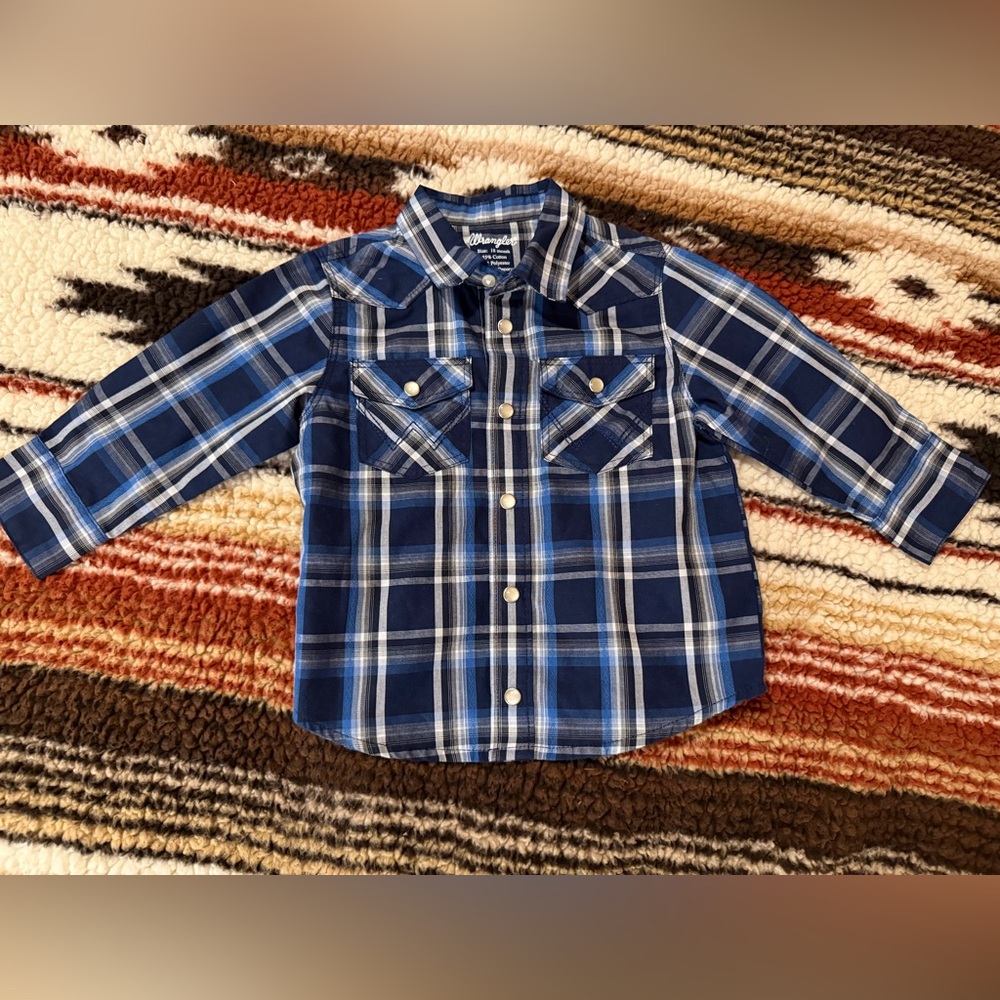 Toddler Wrangler button-up